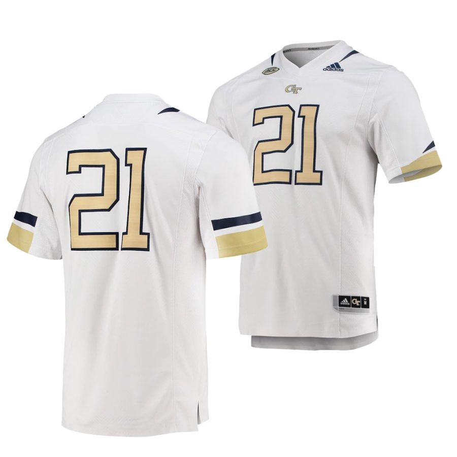 georgia tech yellow jackets white college football men jersey