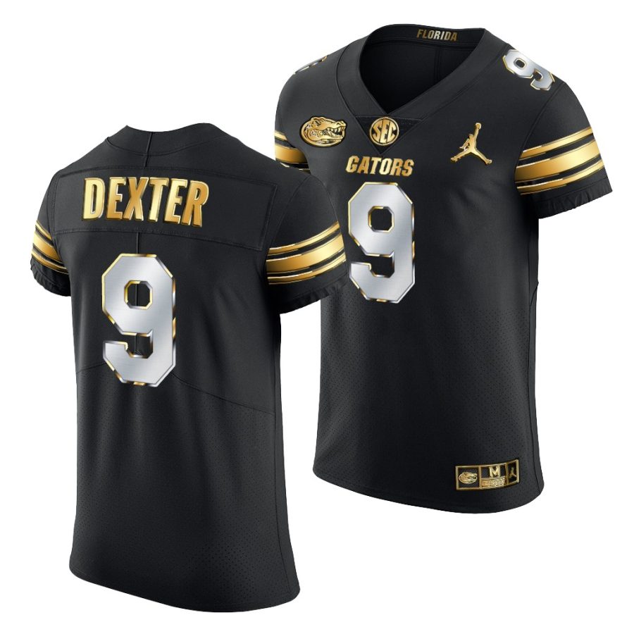 gervon dexter black golden edition florida gators jersey