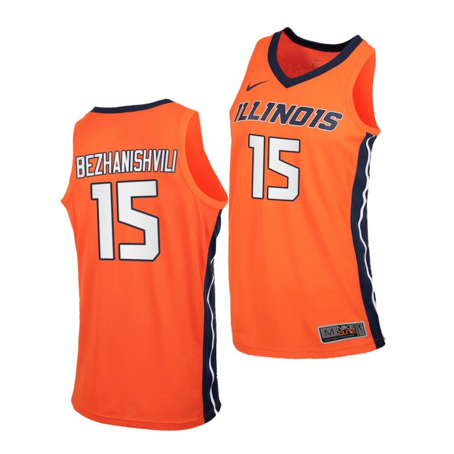 giorgi bezhanishvili orange replica men jersey