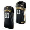 gonzaga bulldogs domantas sabonis 2021 march madness golden authentic black jersey