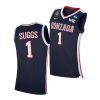 gonzaga bulldogs jalen suggs 2021 march madness final four wcc navy jersey