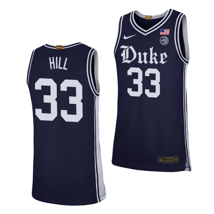 grant hill navy alternate men's jersey