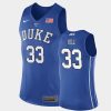 grant hill royal authentic men's jersey