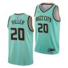 grant riller hornets city 2020 nba draft 2020 21 mint green jersey