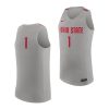 gray replica ohio state buckeyes jersey