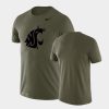 green tonal logo legend washington state cougars shirt