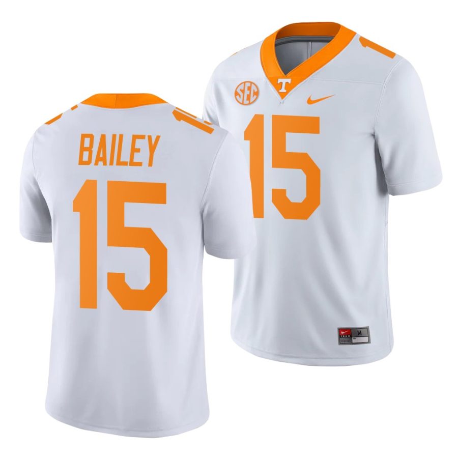 harrison bailey white game men's jersey