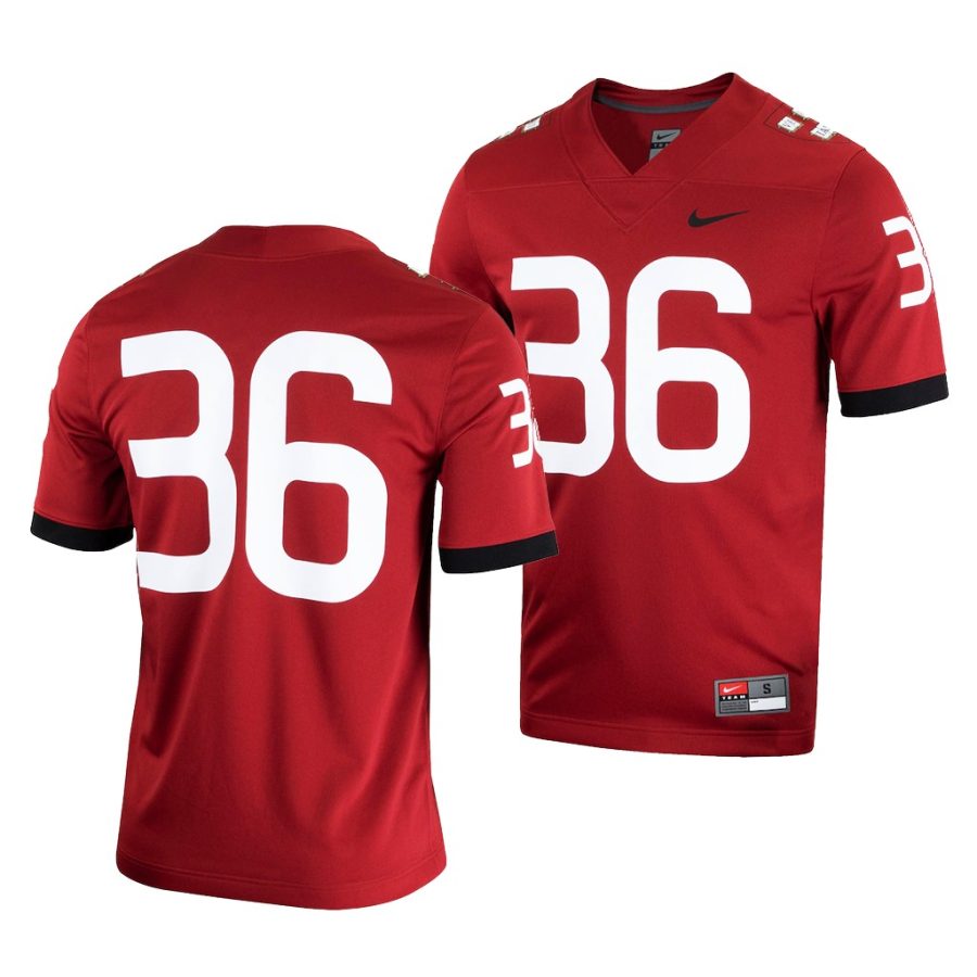 harvard crimson crimson college football men jersey