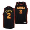 hawks sharife cooper youth black statement edition jersey