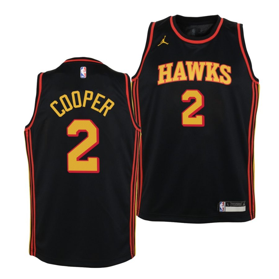 hawks sharife cooper youth black statement edition jersey