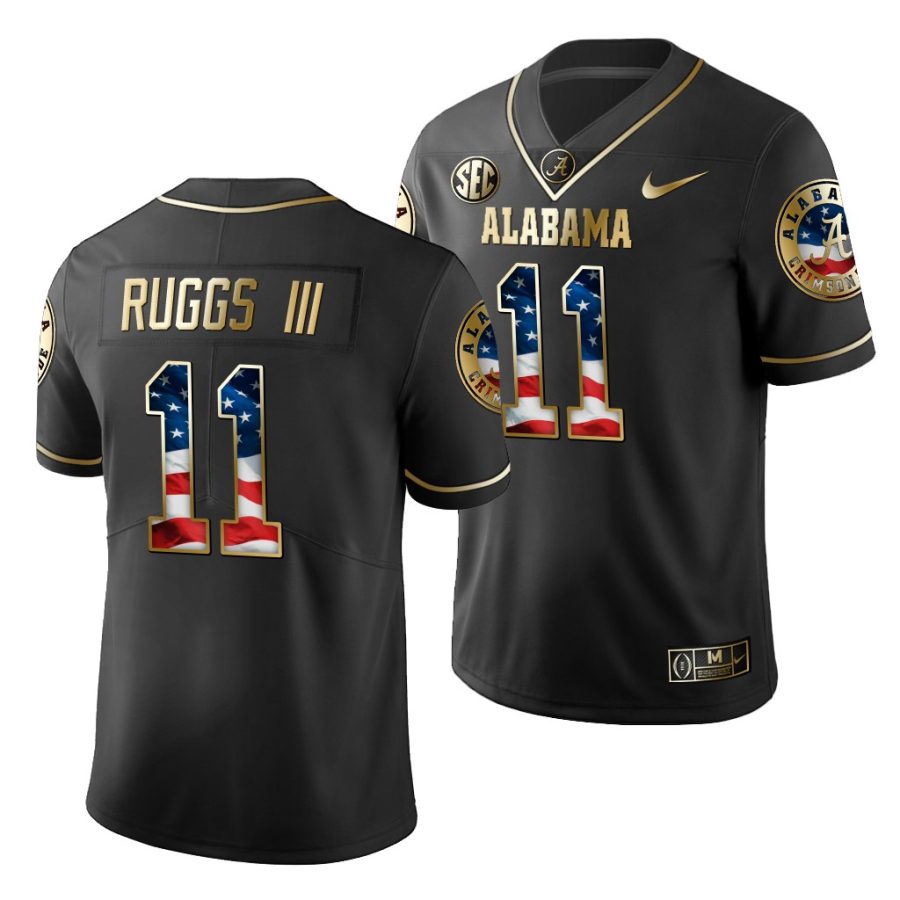 henry ruggs iii black stars and stripes men's jersey