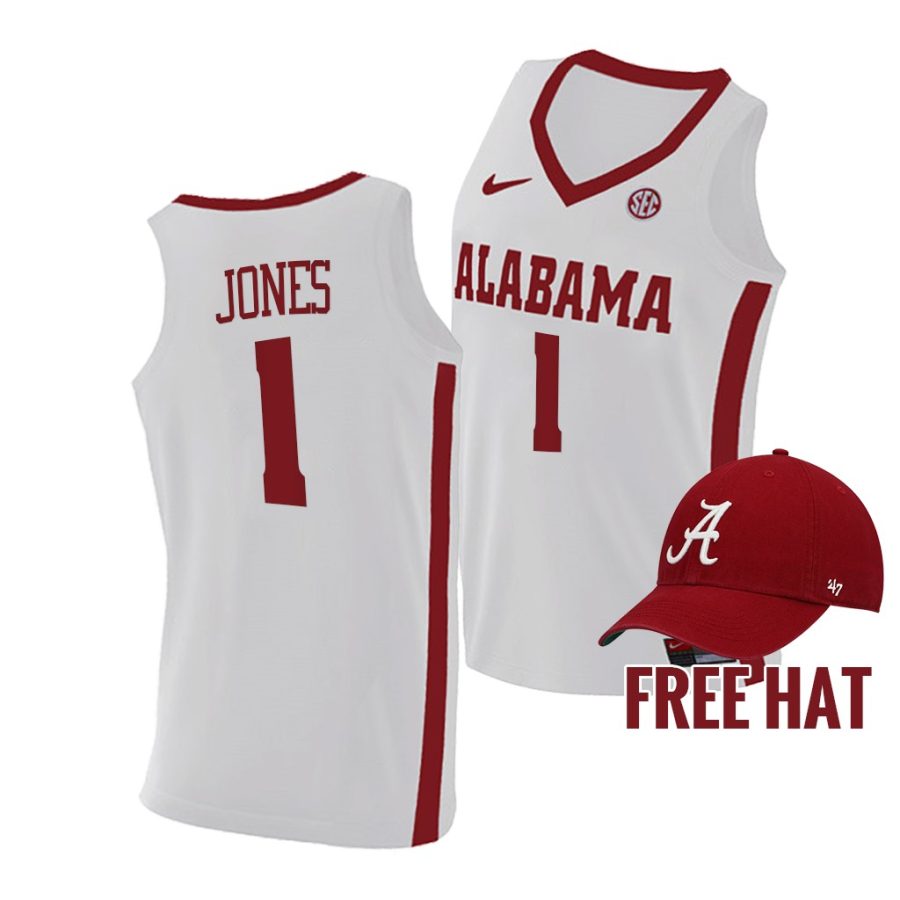 herbert jones white college basketball 2021 22free hat jersey