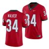 herchel walker red college football men's jersey