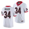 herchel walker white game men's jersey