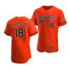 heston kjerstad orioles 2020 mlb draft authentic alternate orange jersey