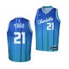 hornets jt thor youth teal city edition 2021 22 jersey