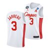 houston cougars dejon jarreau 2021 march madness final four classic white jersey