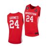 houston cougars quentin grimes 2021 march madness final four home scarlet jersey