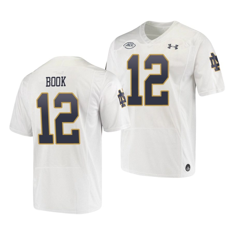 ian book white replica men's jersey