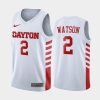 ibi watson white college basketball men's jersey