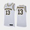 ignas brazdeikis white replica men's jersey