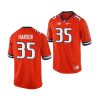 illinois fighting illini jake hansen orange college football men's jersey