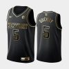 immanuel quickley black golden edition men's jersey