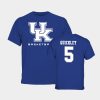 immanuel quickley royal personalized kentucky wildcats shirt