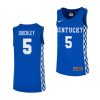 immanuel quickley royal replica youth jersey 0