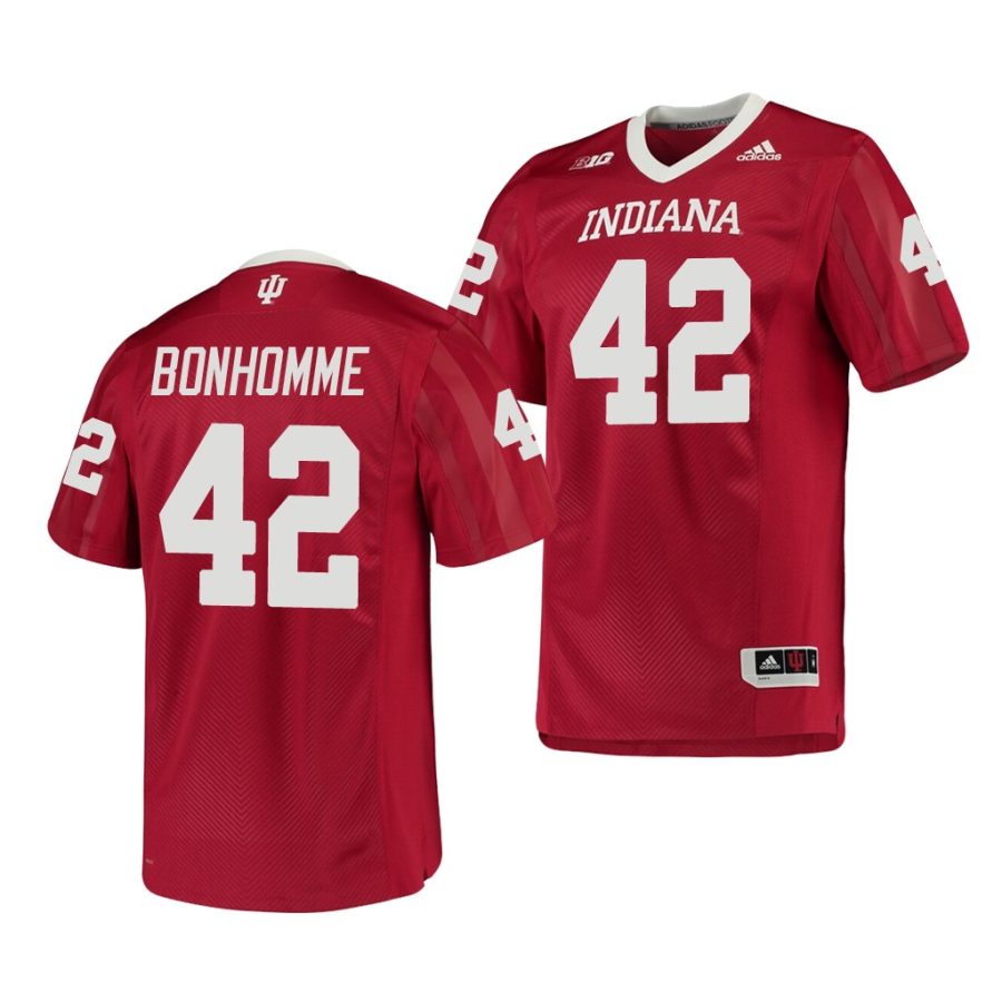 indiana hoosiers d.k. bonhomme crimson college football men's jersey