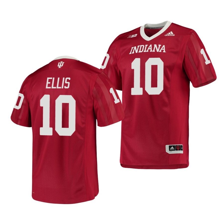 indiana hoosiers david ellis crimson college football men's jersey