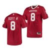 indiana hoosiers stevie scott iii crimson college football men's jersey