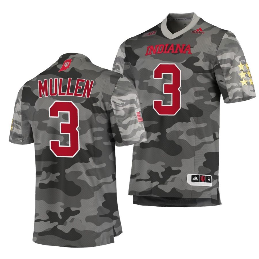 indiana hoosiers tiawan mullen gray college football men's jersey