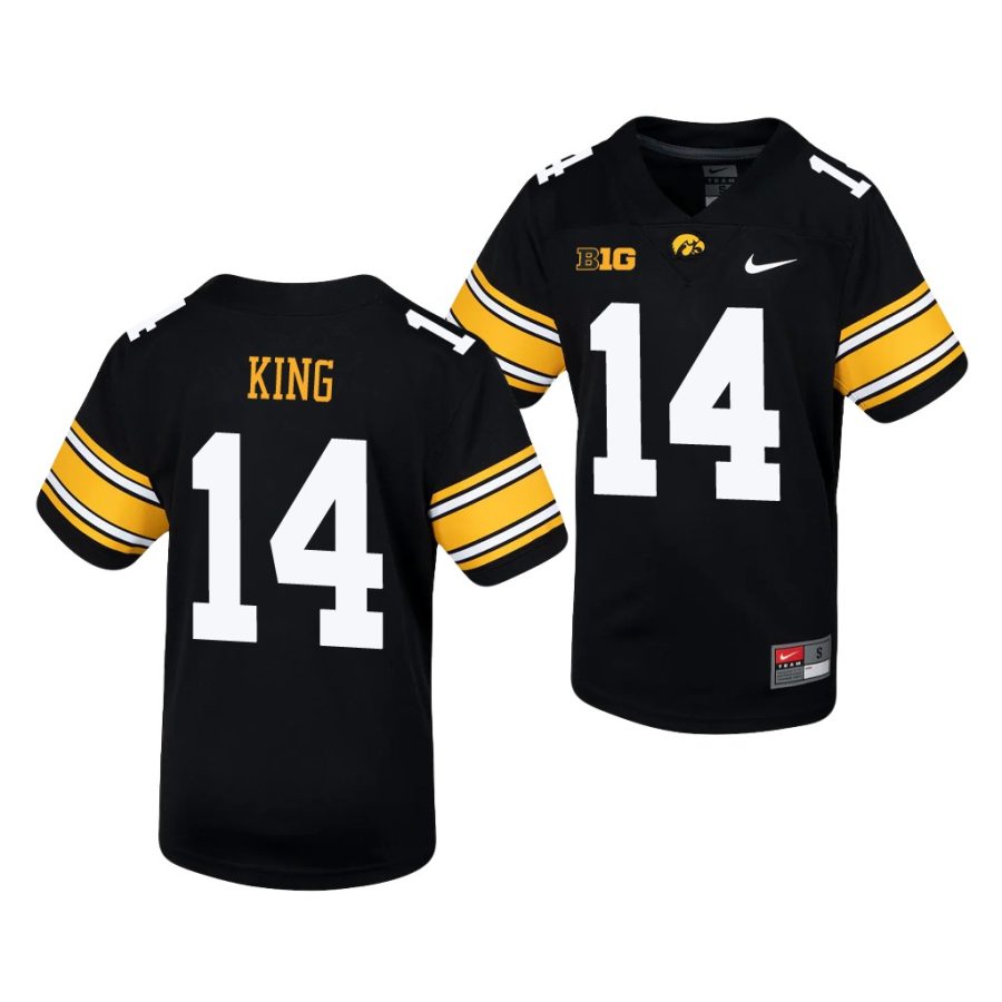 iowa hawkeyes desmond king black untouchable youth jersey