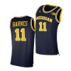 isaiah barnes navy 2021 class michigan wolverines jersey