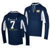 isaiah foskey navy 2021 shamrock series quarter zip jacket hoodie