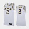 isaiah livers white replica men's jersey