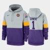 ja'marr chase gray purple rivalry therma performance college football hoodie