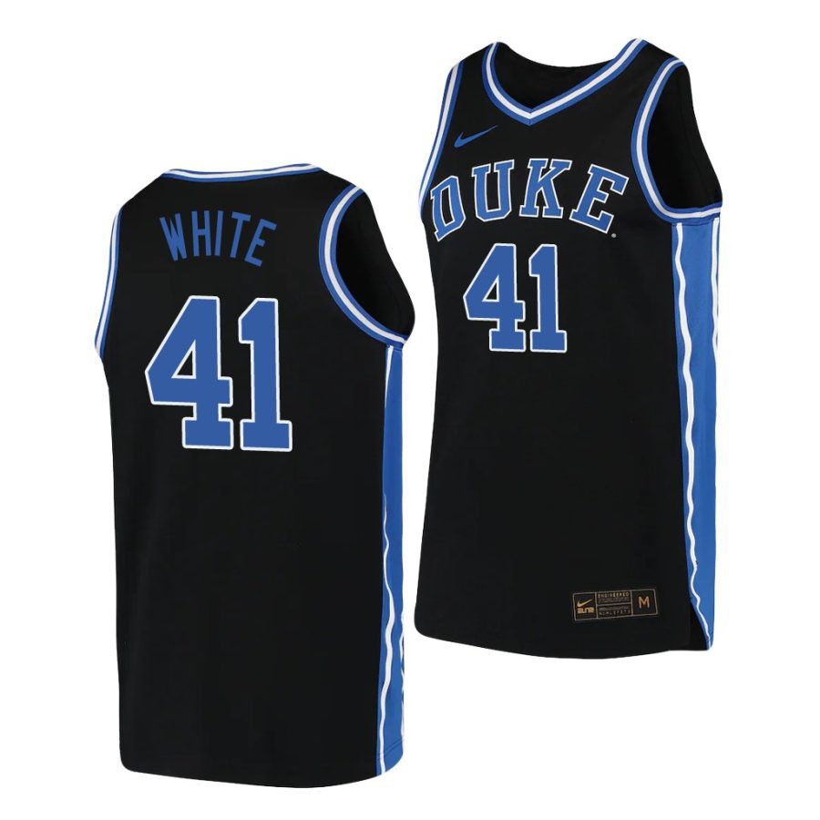 jack white black replica men's jersey