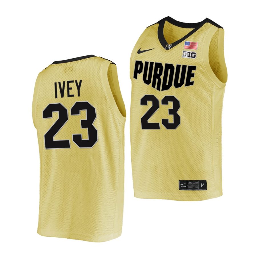 jaden ivey purdue boilermakers college basketball 2021 22 top overall seed jersey