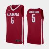 jaden shackelford crimson replica men's jersey