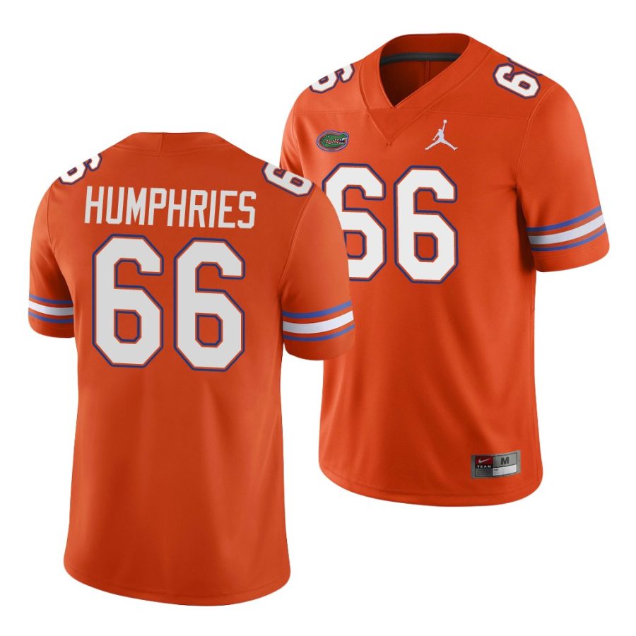 jaelin humphries orange game men's jersey