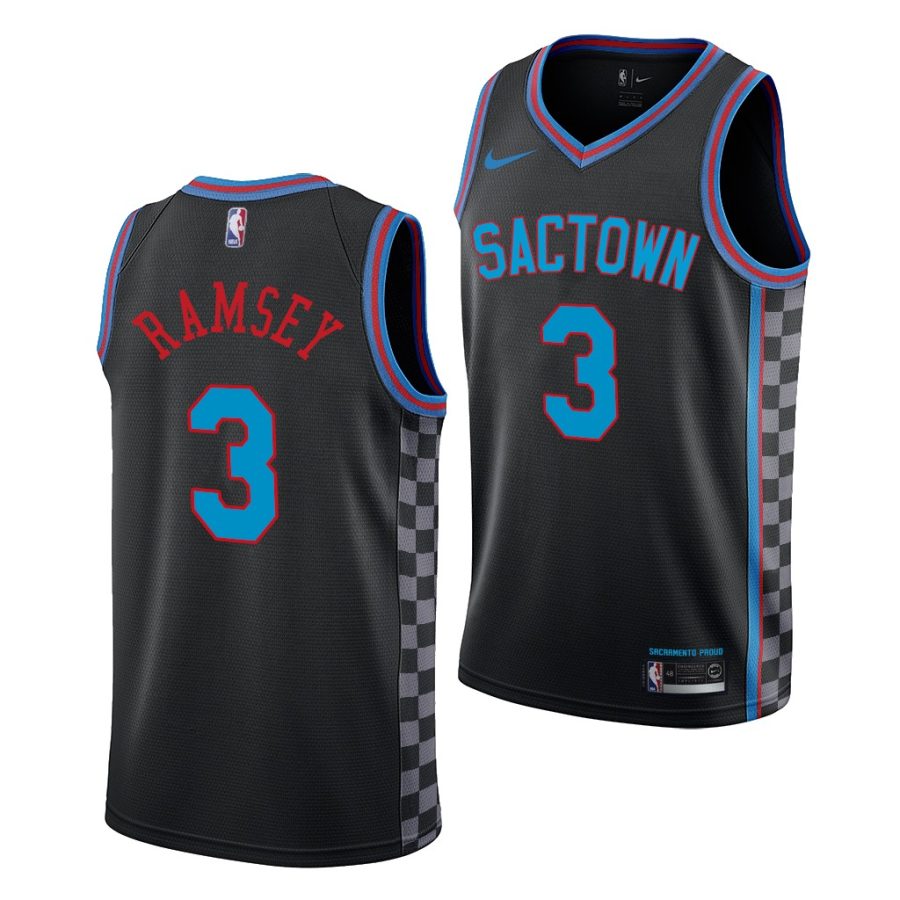 jahmi'us ramsey kings city 2020 nba draft 2020 21 black jersey