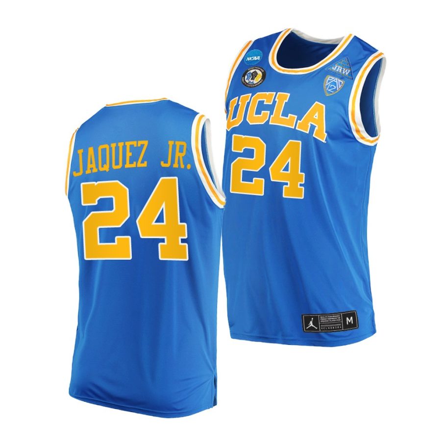 jaime jaquez jr. ucla bruins college basketball 2021 22 jersey