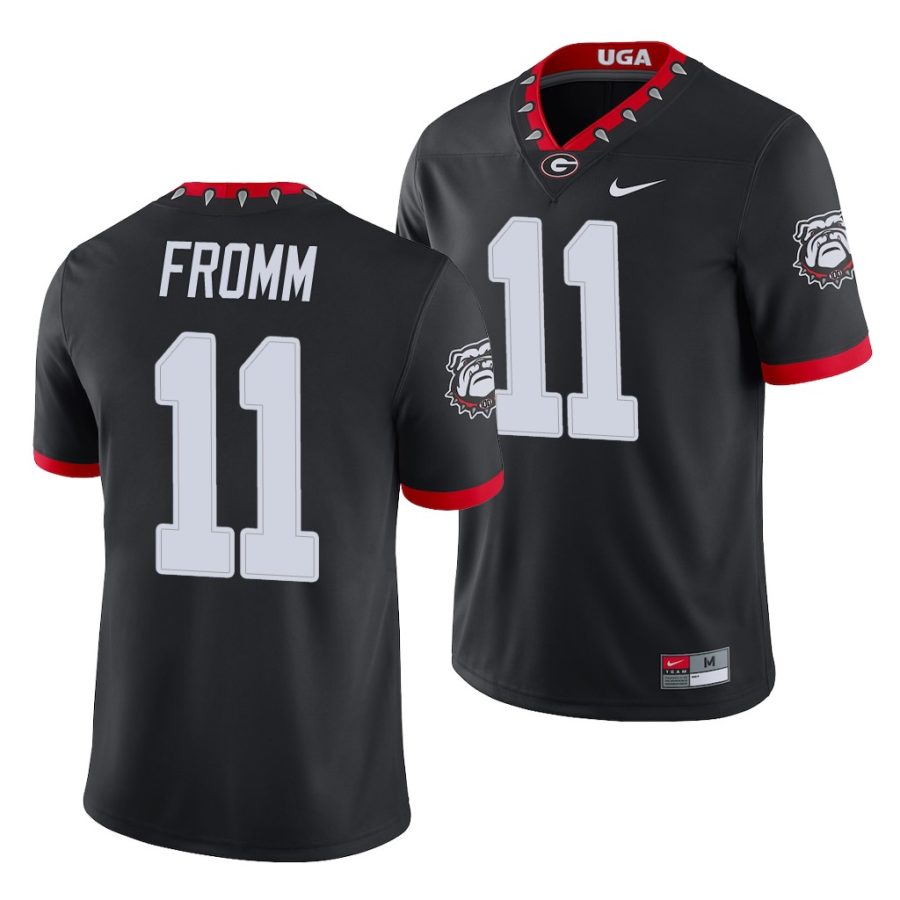 jake fromm black college football men's jersey