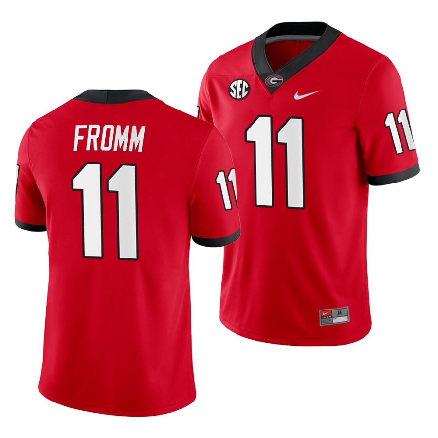 jake fromm red college football men's jersey