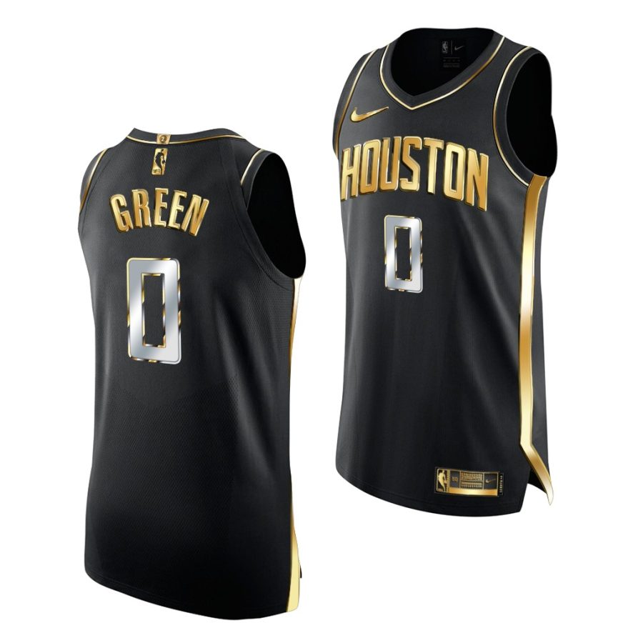 jalen green rockets black golden edition 2021 22 jersey