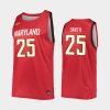 jalen smith red replica men's jersey