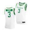 jalen terry white college basketball oregon ducks jersey