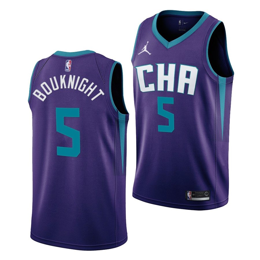 james bouknight hornets 2021 purple statement edition 2021 nba draft jersey